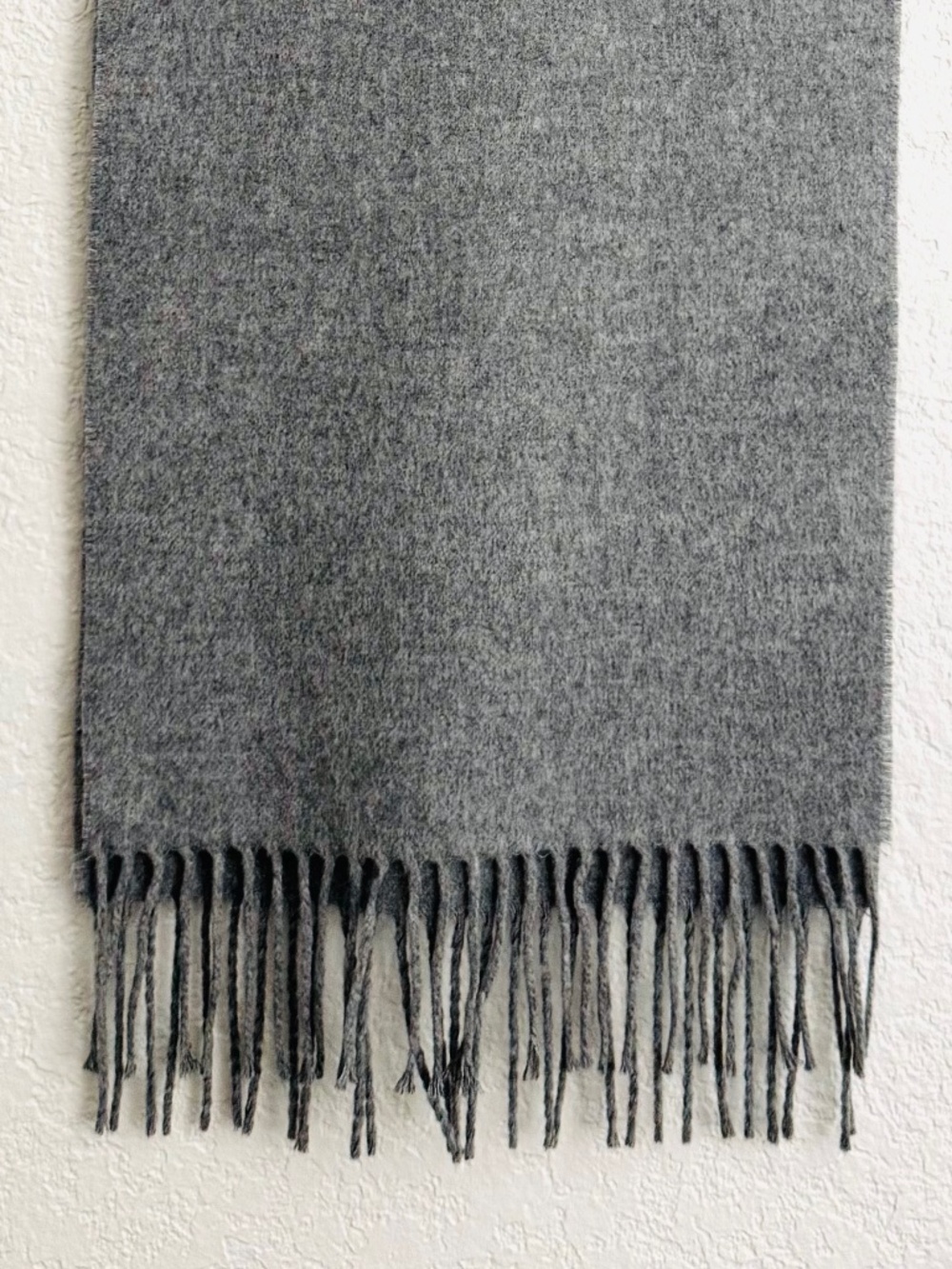 Cashmere Scarf Grey
